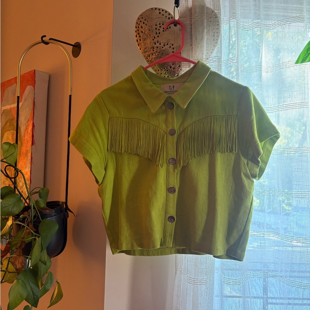 Fashion Brand Company Linen Western Shirt